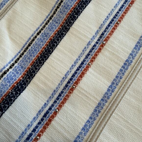 White House Black Market Women’s Diagonal Striped Midi Pencil Skirt 12 (A0132) - Picture 3 of 7